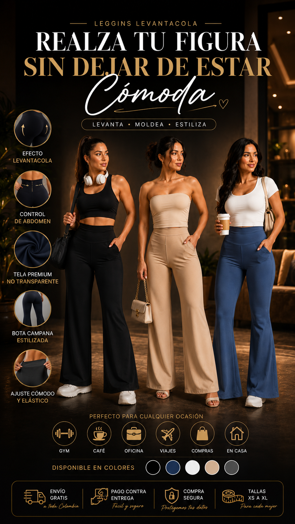 Leggins Levanta Cola - Bota Campana